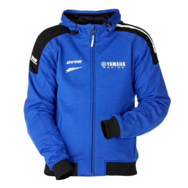 Yamaha Yamaha Kigali Motorcycle Hoodie Mens Blue